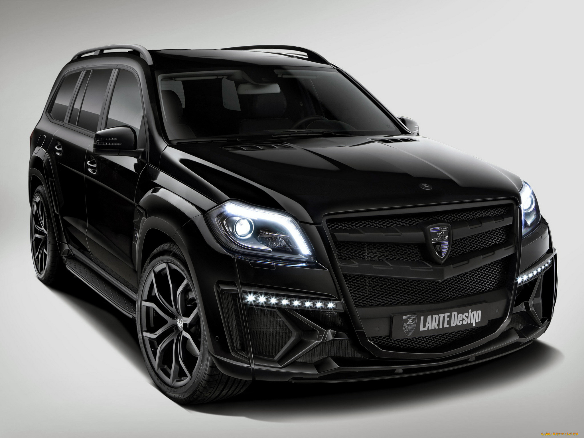 , mercedes-benz, gl, design, larte, crystal, black, , 2014, x166